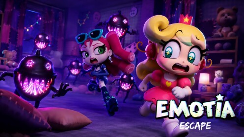EMOTIA Escape official Roblox cover art